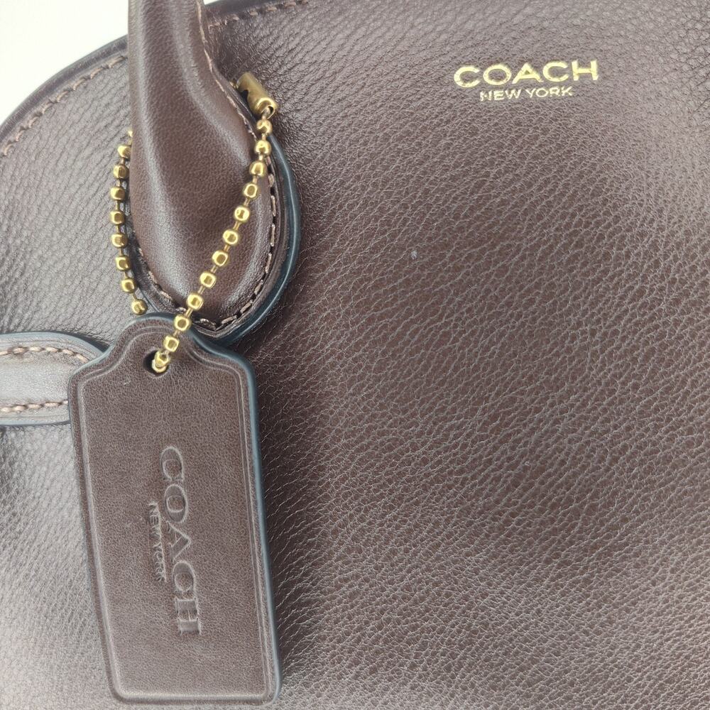 Coach Soft Empire Carryall Bag 21 - Small - Maple/Brown -NWT - Picture 10 of 15